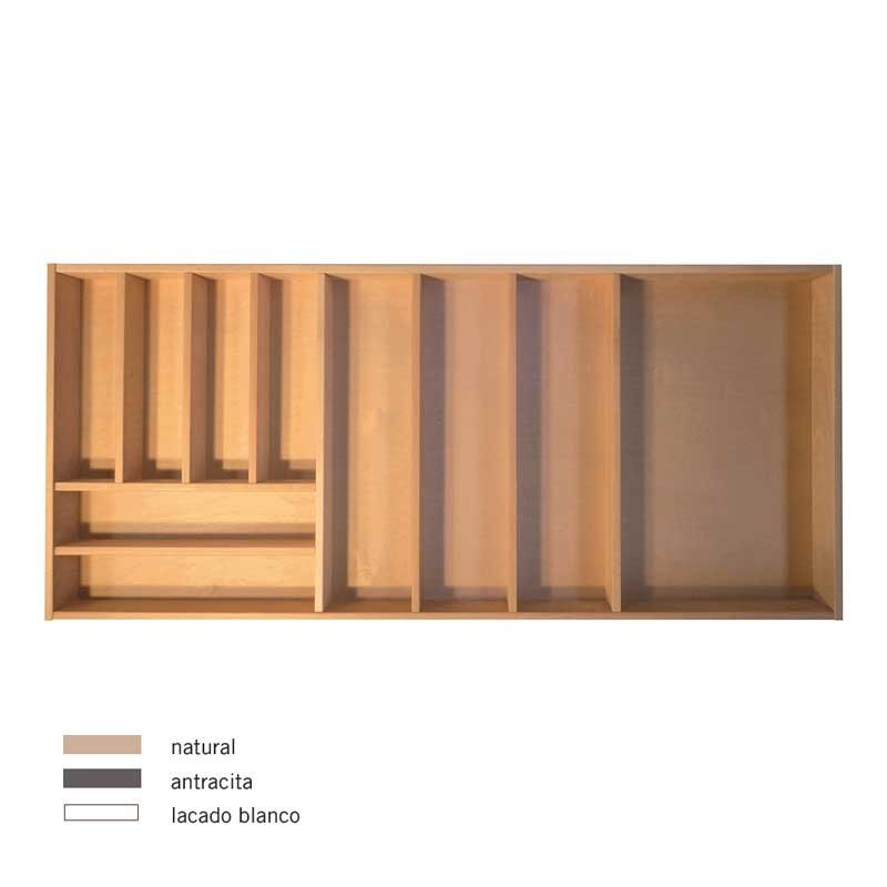 Cubertero SISA de madera para cajones de 60 a 120