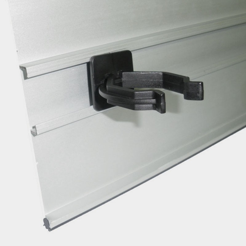 Zócalo de PVC Aluminio Cepillado para Muebles de Cocina