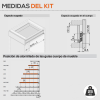 Guías 25 kg Standard M para Cajón